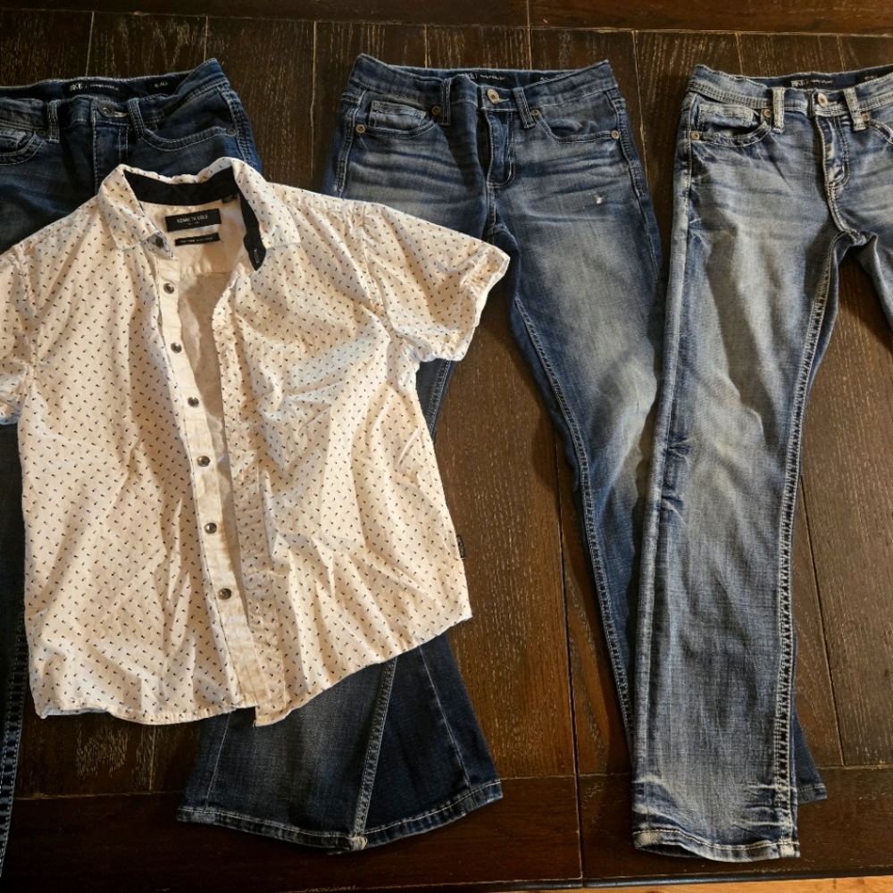 Boys Denim Lot From BUCKLE SZ 10 TALL